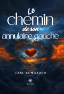 Le chemin de son annulaire gauche